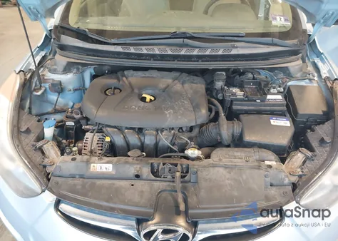 2013 Hyundai Elantra Gls from USA, damaged, VIN KMHDH4AE6DU754719